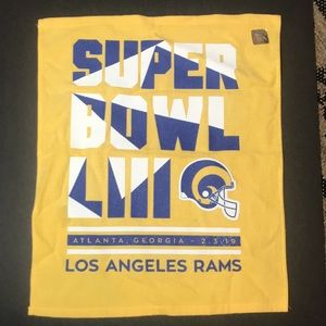 LA Rams Super Bowl LIII Rally Towel NEW